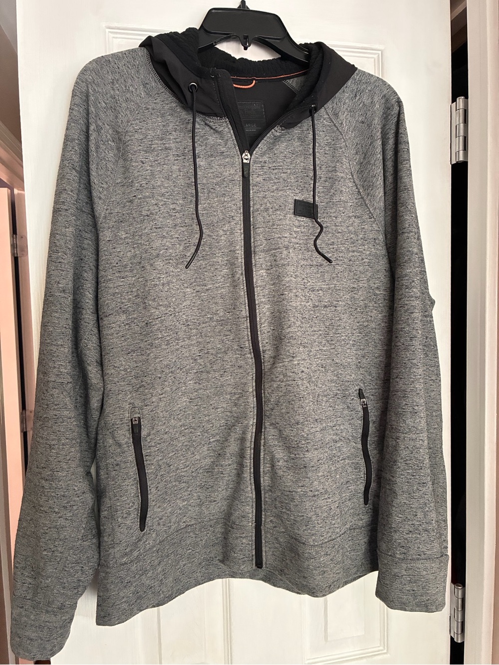 Abercrombie & Fitch Grey Zip-Up Hoodie
